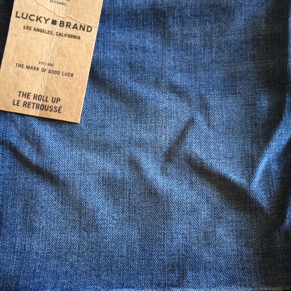 Lucky Brand The Roll Up Jean Short Sz 27 - Picture 6 of 11